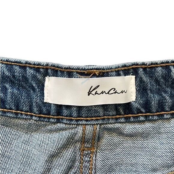 NWT KANCAN Ultra High Rise Mom Shorts 3" Jean Shorts Size 11/29 - Picture 7 of 9